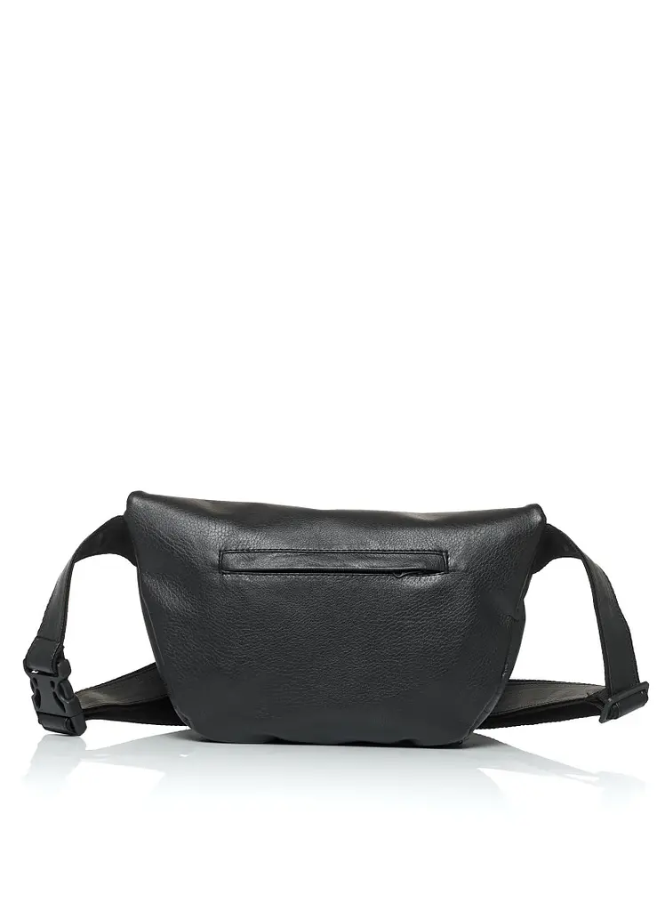 Женская сумка бананка Sambag Tirso Zard черная 33 × 22 × 7 см (80551001) - фото 10