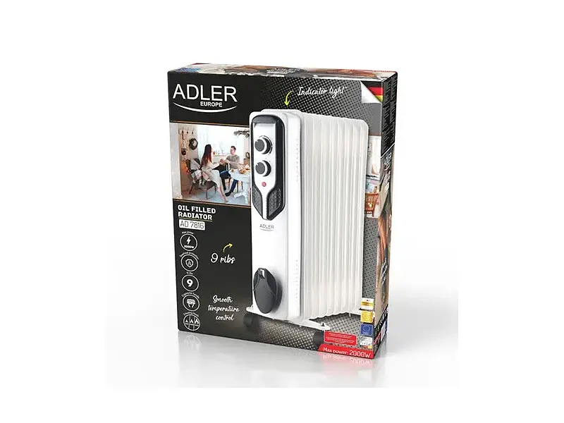 Обігрівач Adler AD 7816 - фото 8