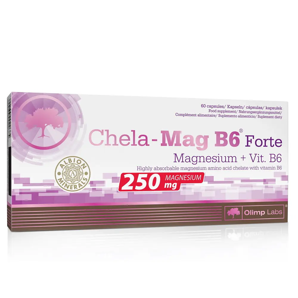Вітаміни та мінерали Olimp Sport Nutrition Chela-Mag B6 Forte, 60 капсул