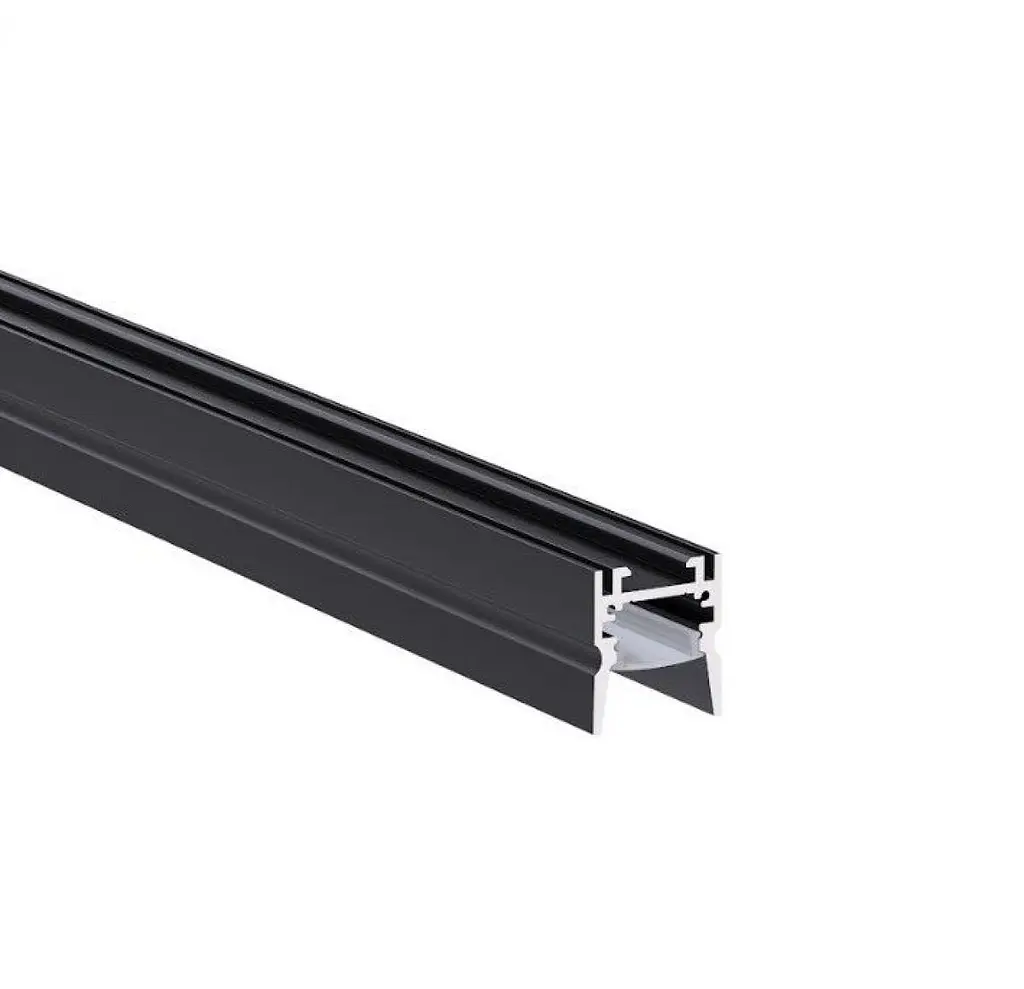 LED профіль підвісний з розсіювачем PC, 2м KLOODI KLP176 2 BK - фото 3