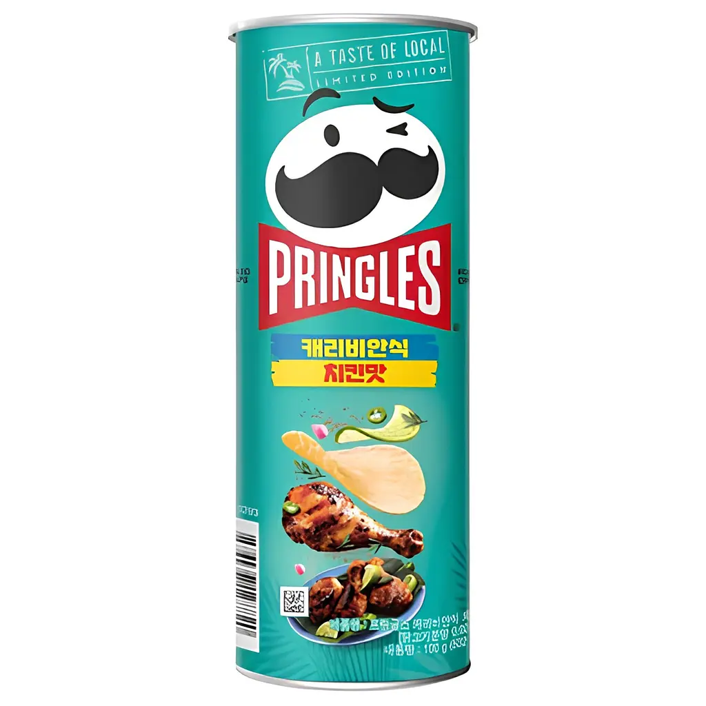 Чіпси Pringles Caribbean Spiced Chicken зі смаком пряної курки 100 г