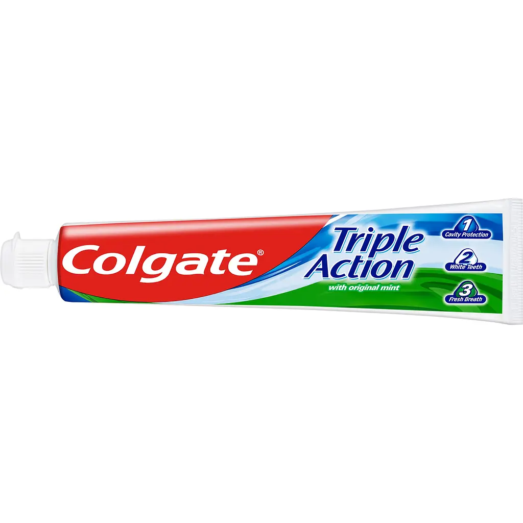 Зубна паста Colgate Triple Action with Original Mint 75 мл - фото 2