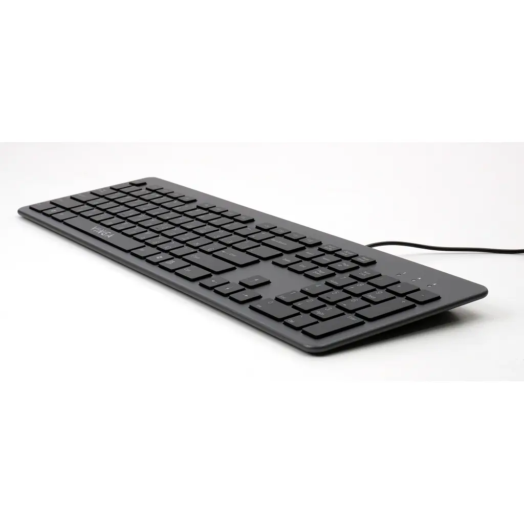Клавіатура Vinga KB735 black-grey - фото 6