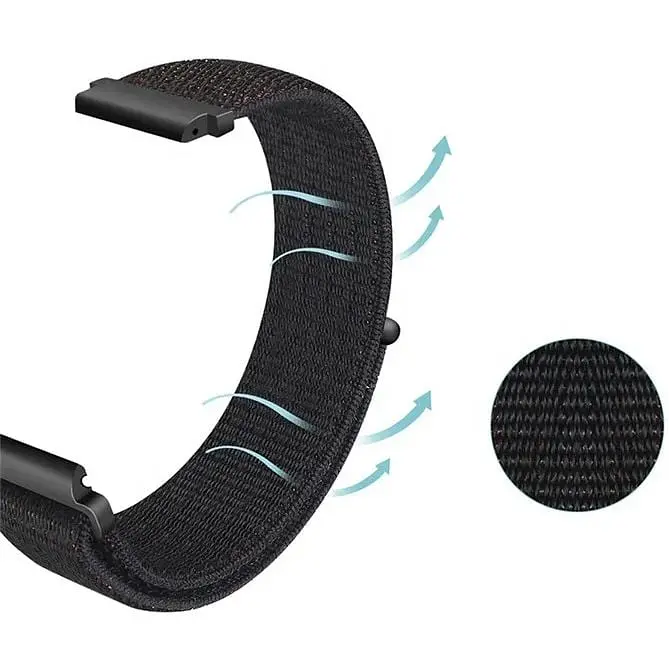 Ремешок BeCover Nylon Style для Garmin Vivoactive 3/3 Music / Vivomove HR / Vivomove White (705865) - фото 2
