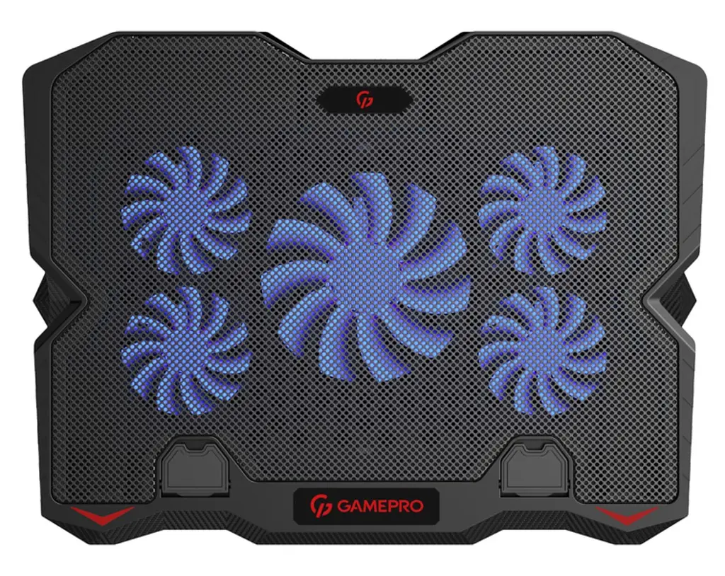 Охолоджувальна підставка для ноутбука до 15,6 дюйма GamePro GPCP-627 2xUSB 5xfans - фото 3