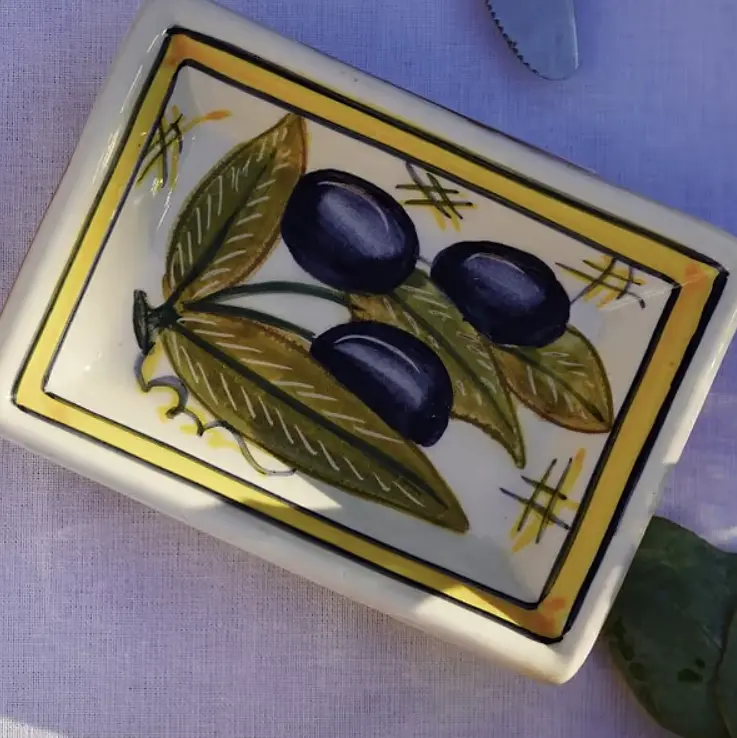 Тарілка Casafina Alentejo Terracota прямокутна 10.2х7.6 см біла (560673980757) - фото 2