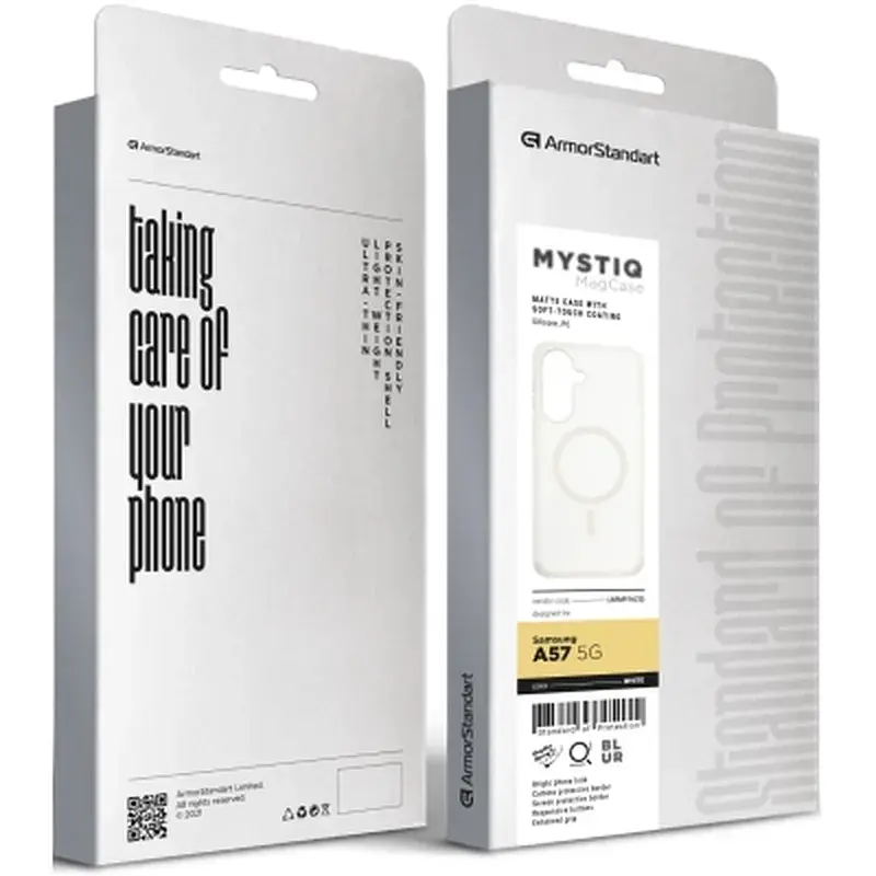 Чохол до мобільного телефона Armorstandart Mystiq MagCase Samsung A57 5G White (ARM91625) - фото 3