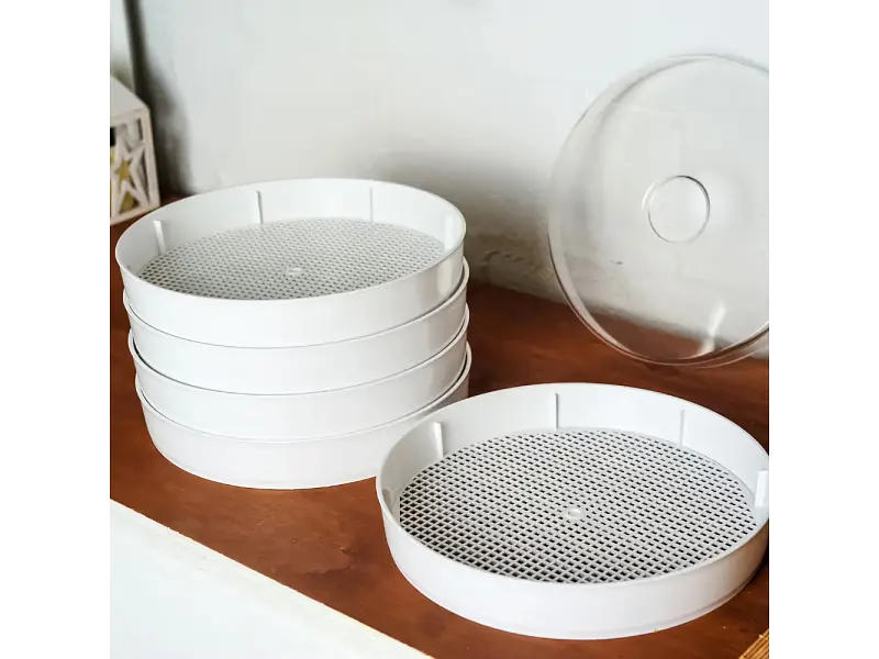 Сушарка для фруктів Kreska 190.01 White - фото 4