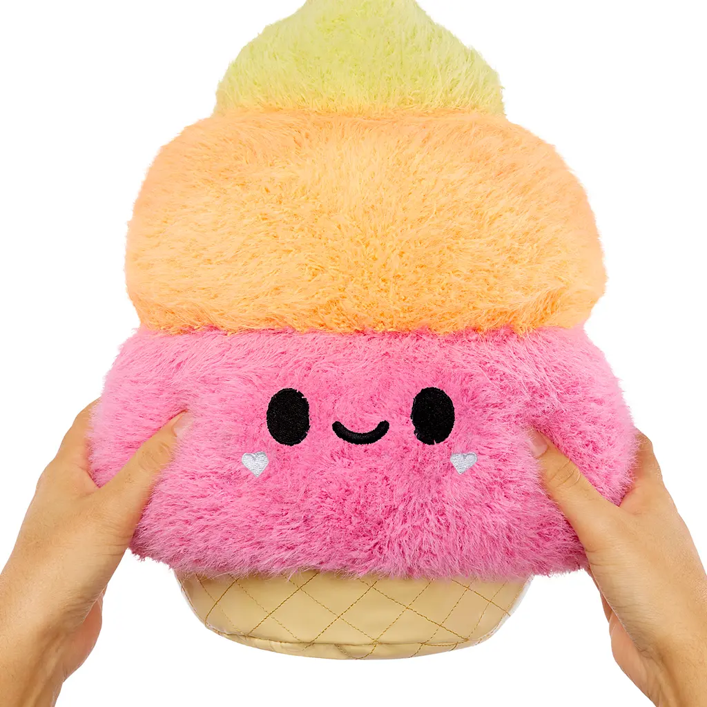 Мягкая игрушка-антистресс Fluffie Stuffiez Large Plush Мороженое (594437) - фото 8