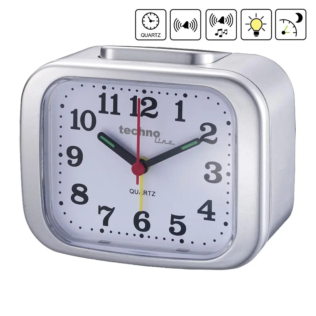 Годинник настільний Technoline Modell XL Silver (Modell XL silber) - фото 5