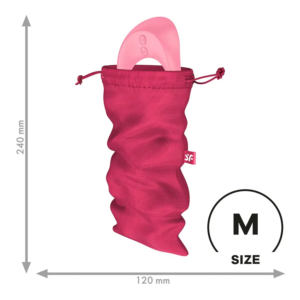Мішечок для зберігання іграшок Satisfyer Treasure Bag M Pink Satisfyer IG060002; SX0548 98416