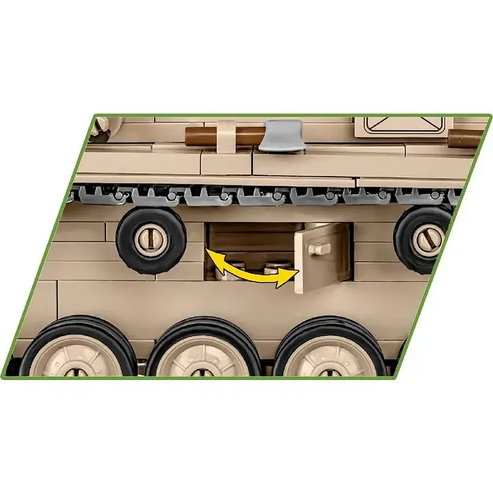 Конструктор Cobi Друга світова війна Танк Panzer III, 780 деталей (COBI-2562) - фото 7