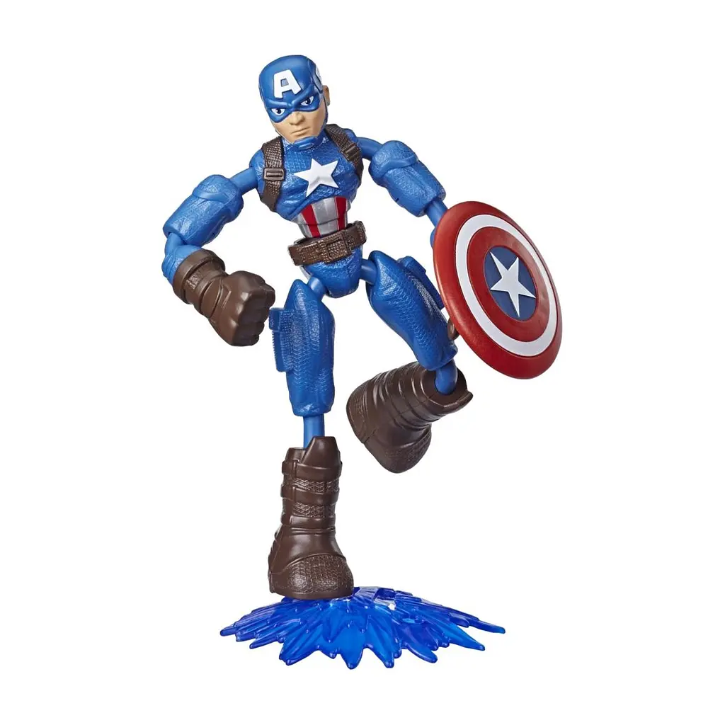 Фігурка для геймерів Hasbro Avengers Bend and flex Капітан Америка (E7377_E7869)