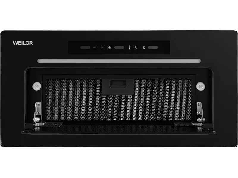 Витяжка вбудована WEILOR LUMINA WBG 69 BLACK MATTE SILENCE - фото 5