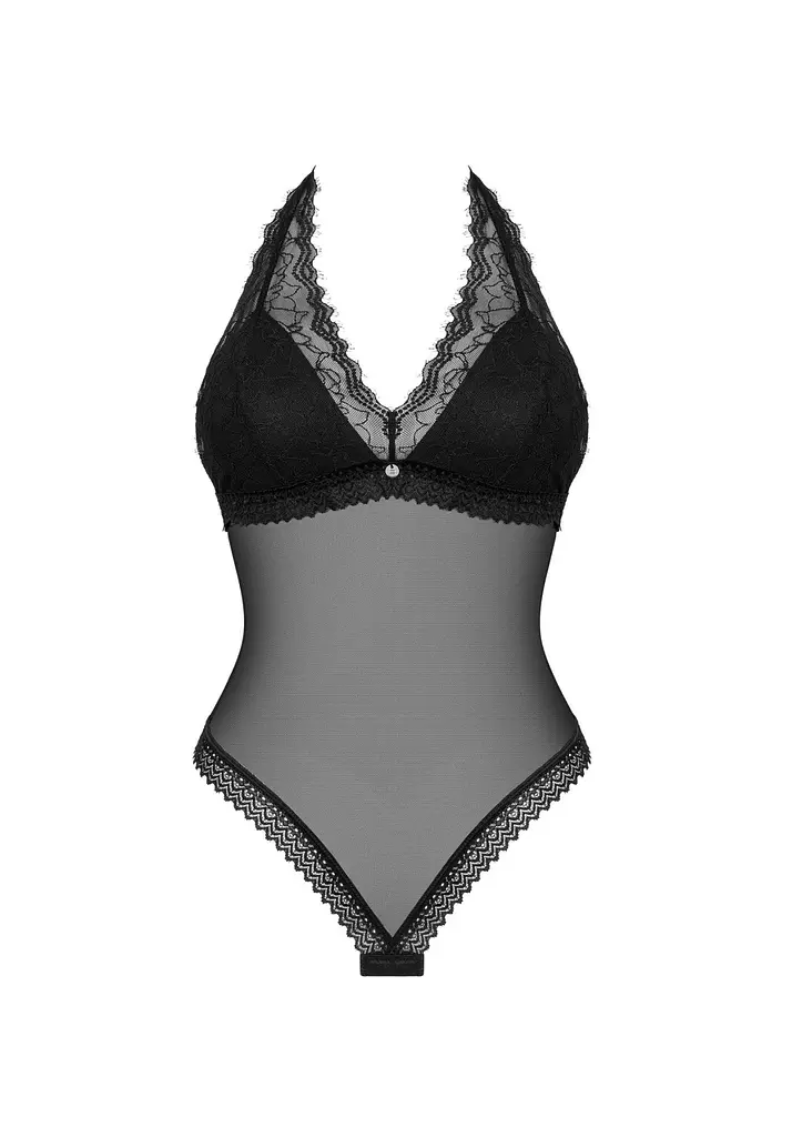 Боді Obsessive Medilla XS/S чорний - фото 5