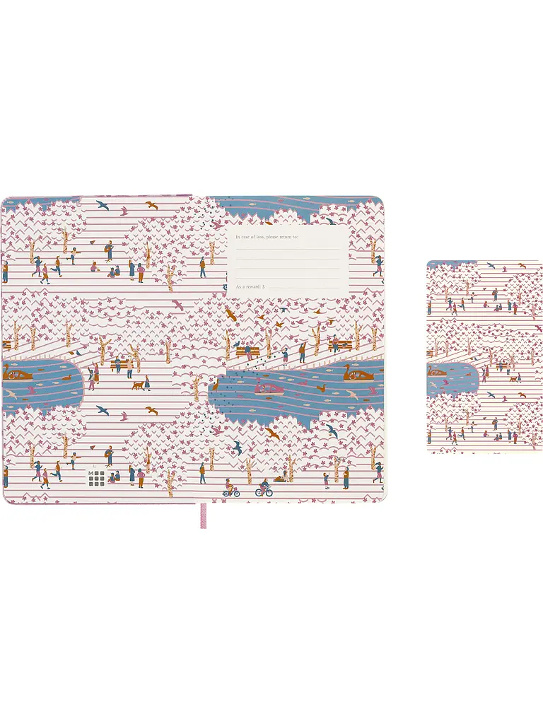 Записник Moleskine Sakura середній, Нелінований Канва (LESU05QP062) - фото 2