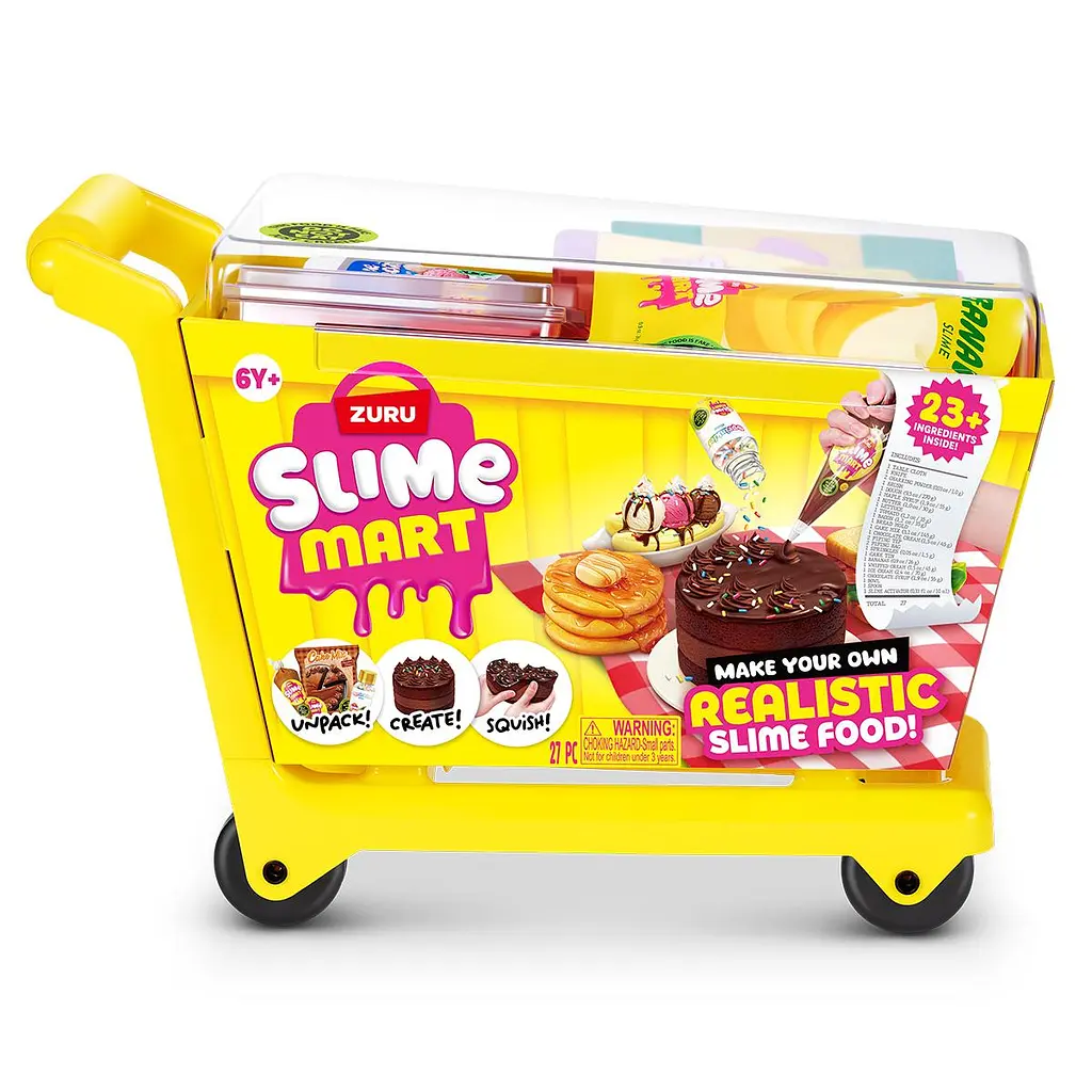 Ігровий набір зі слаймами SLIME MART серії "Shopping Cart" – ВІЗОК СМАКОЛИКІВ Slime Mart 15907
