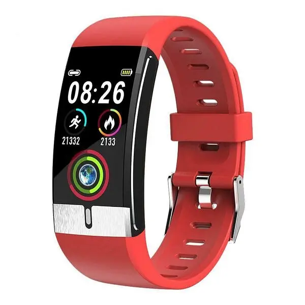 Фітнес браслет Smart Band ET66 червоний - фото 3