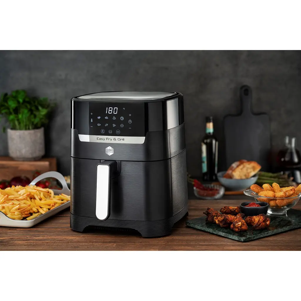 Мультипіч OBH Nordica EasyFry&Grill Precision 1550 Вт чорна (AG5058S0) - фото 8