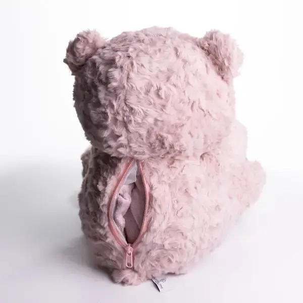 Игрушка-подушка Медведь с малышом и пледом 110х140 см розовый ТМ COLORFUL HOME 509-33P - фото 5