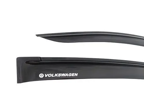 Дефлектори вікон ветровики Volkswagen Caddy 2006-2016 Скотч 3M Voron Glass - фото 4