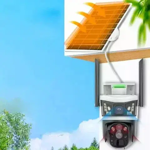 4G-камера V39 360° • Вулична IP-камера IPC-V380-P10-4G із SIM-картою, сонячною панеллю та віддаленим доступом - фото 3