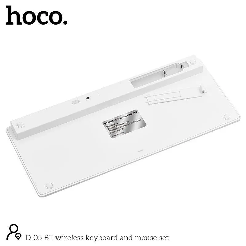 Набор Мышь и клавиатура HOCO BT wireless keyboard and mouse set DI05 (Ukr/Ru/En) - фото 10
