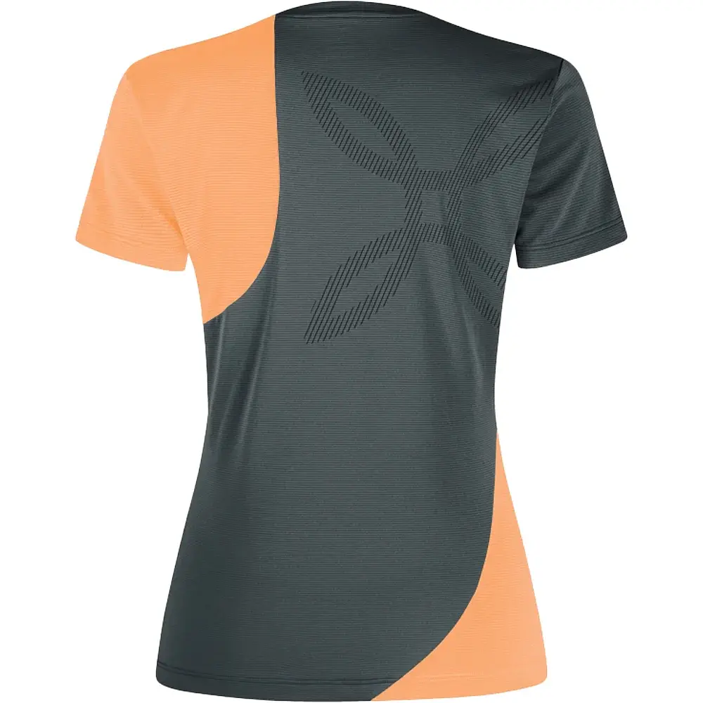 Футболка Montura Mix-Up T-shirt Woman S Piombo/Melon - фото 2
