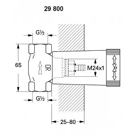Прихована частина Grohe Concealed 29800000 - фото 2