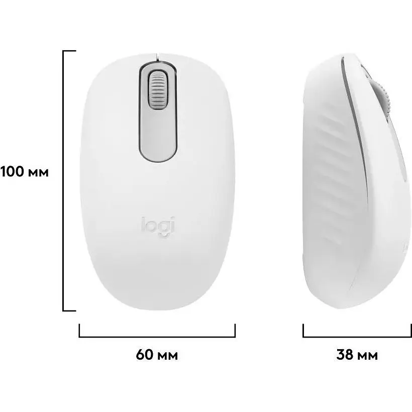 Миша Logitech M196 Off-White (910-007460) [127489] - фото 6