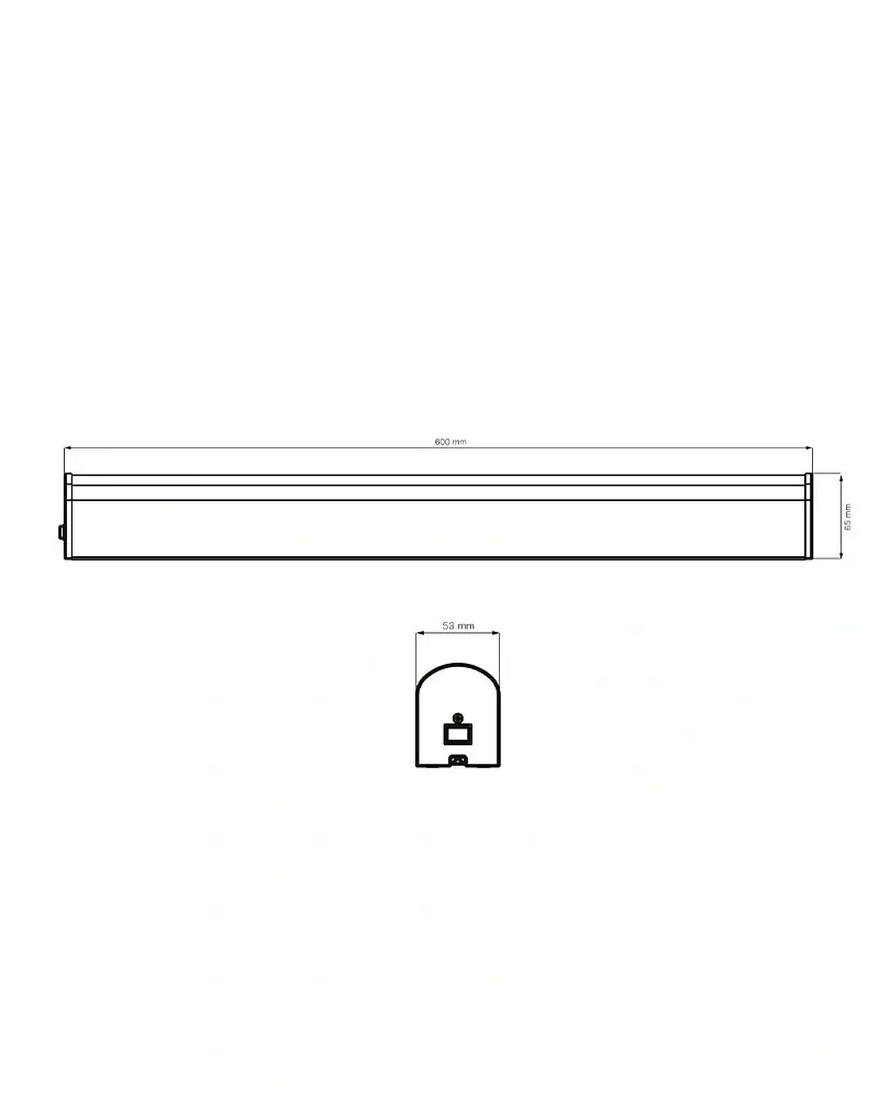 Светильник подсветка для зеркала Goldlux 328632 Alex Led 60 1x15W 4000K 1720Lm IP44 Хром - фото 3