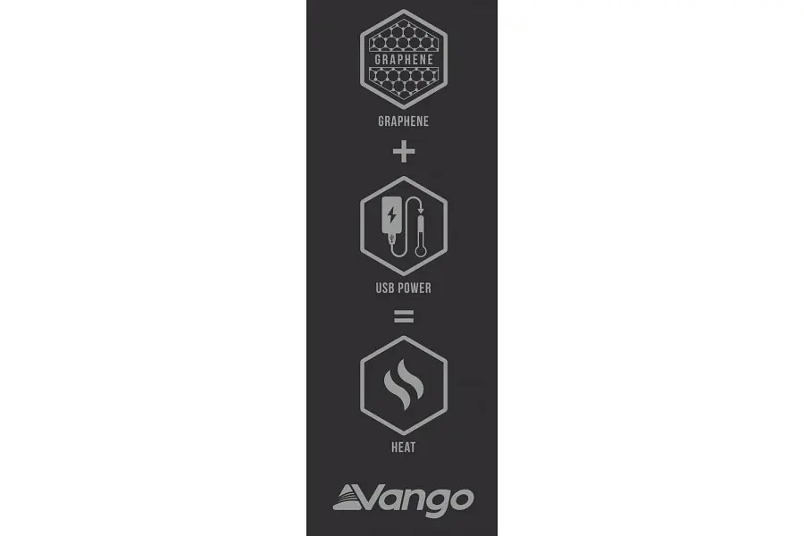 Спальний мішок з підігрівом Vango Radiate Single/-3°C Black Left (SBQRADIATB05TJ8) - фото 4