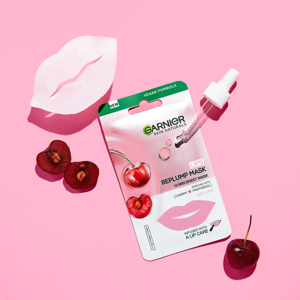 Тканинна маска Garnier Skin Naturals для сухої шкіри губ 6 г (C6571500) - фото 7