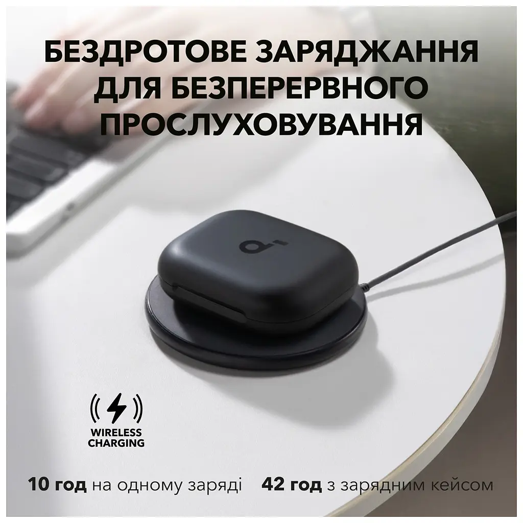 Навушники Anker SoundСore AeroFit 2 Black (A3874G11) - фото 10