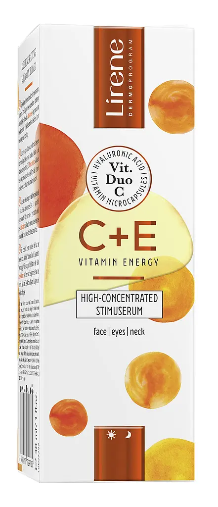 Концентрована сироватка для обличчя Lirene C+E Vitamin Energy Serum 30 мл - фото 2