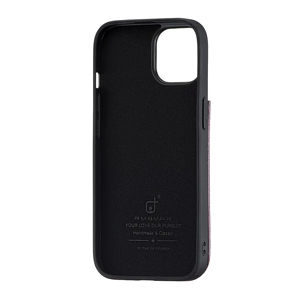 Чохол Jinduka Leather Pocket iPhone 15 Purple - фото 3