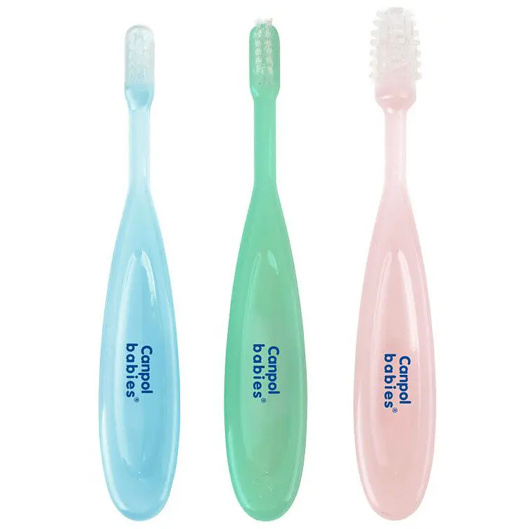 Набір зубних щіток Canpol Babies 3 шт. (2/421) - фото 2