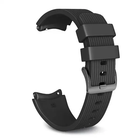 Ремінець 22 мм BeWatch ECO2 для Xiaomi Amazfit Stratos | Pace | GTR 47mm Чорний (1022101.47)