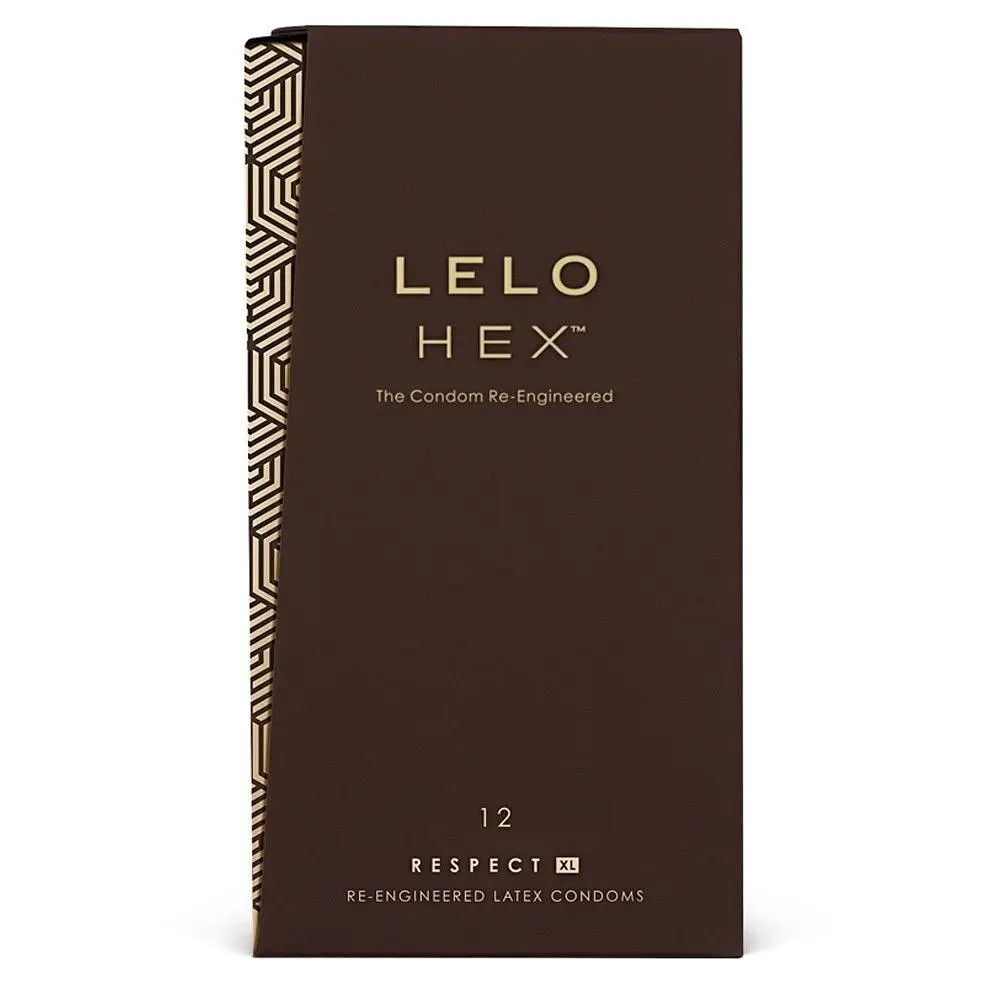 Презервативи Lelo Hex Respect XL, 12 шт.