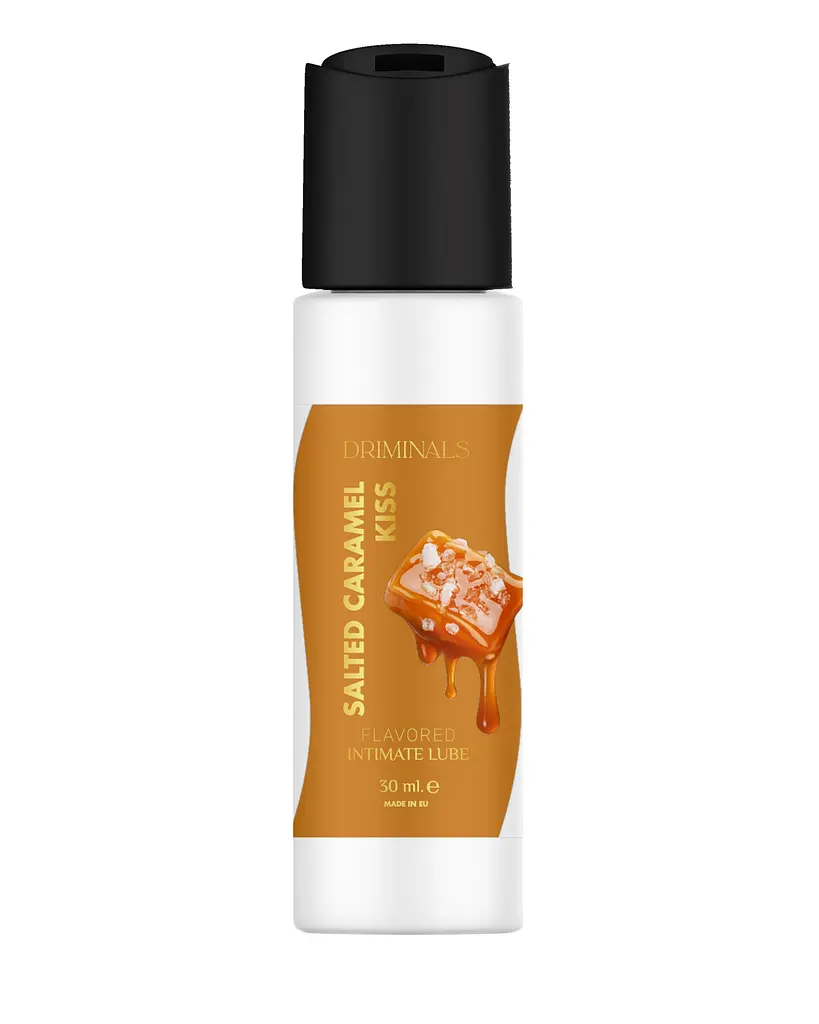 Оральний лубрикант Driminals Kiss Salted Caramel, солона карамель, 30 мл Driminals 400-940444 103693