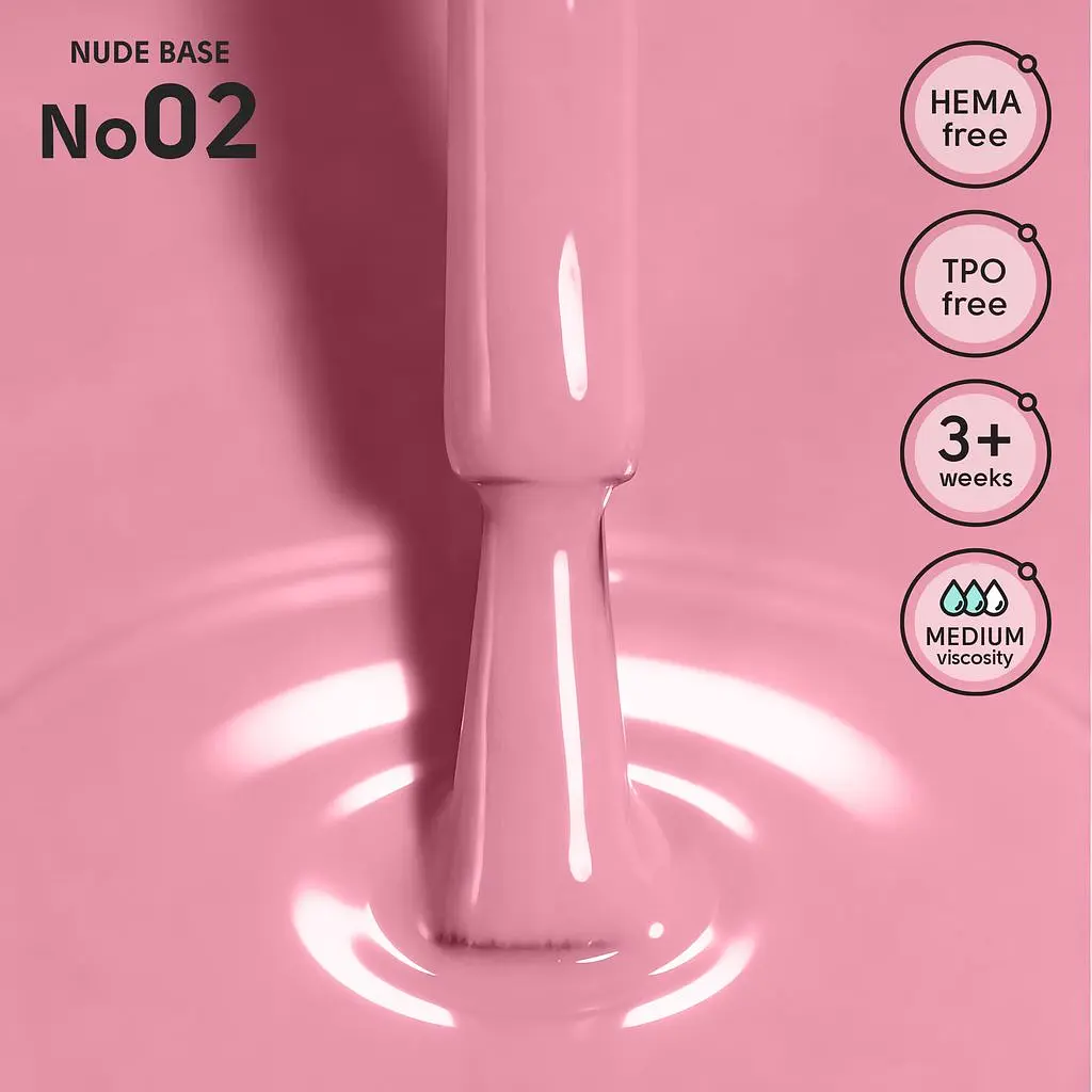 Камуфлирующая база Shelly 02 Nude Base 12 мл - фото 2