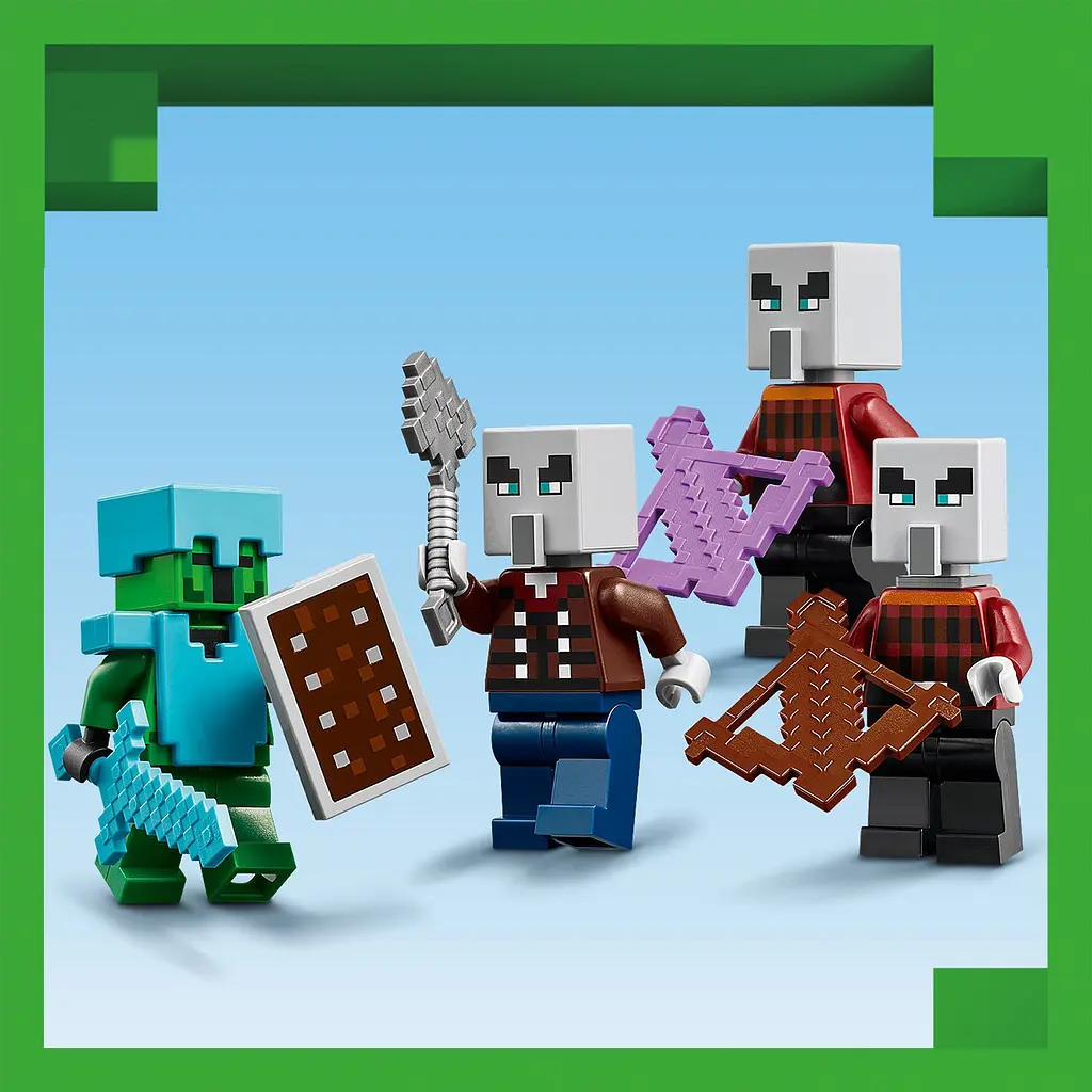 Конструктор LEGO Minecraft Пустынный патруль разбойника 105 деталей (21267) - фото 6