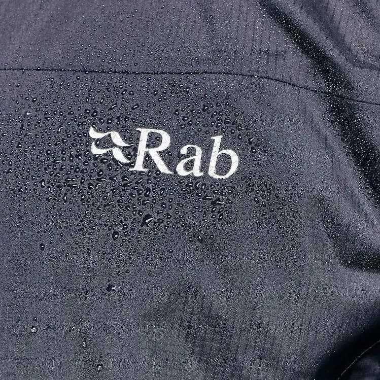 Куртка Rab Downpour Plus Jacket M Чорний - фото 6