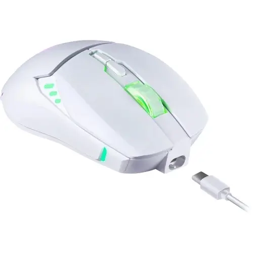 Миша бездротова Stix GM-009, White, USB адаптер 2.4 ГГц, оптична Defender teh0028181 - фото 4