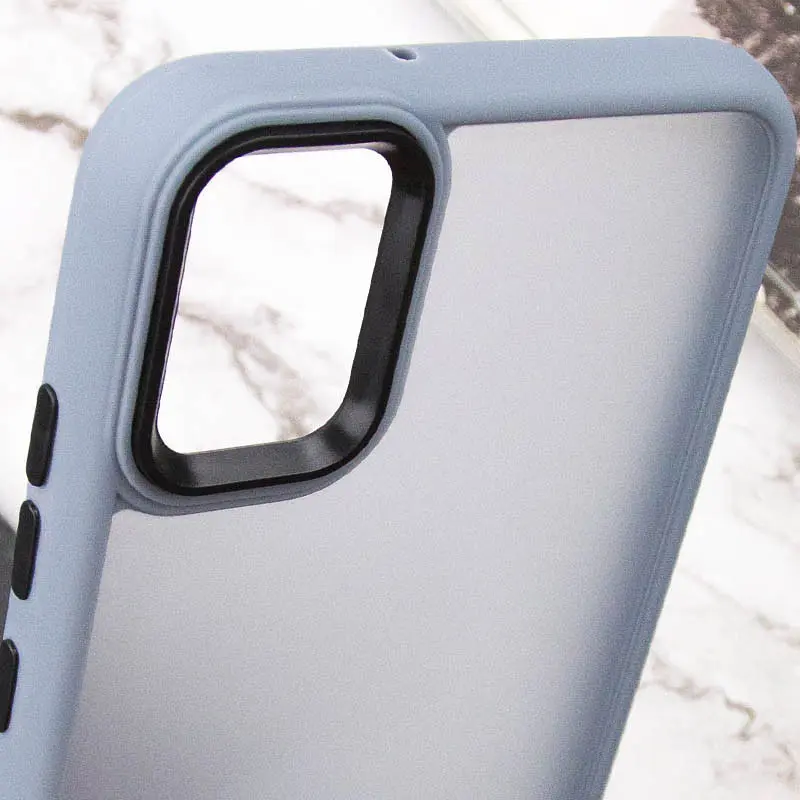 Чохол Epik TPU+PC Lyon Frosted для Samsung Galaxy A05 Sierra Blue - фото 5