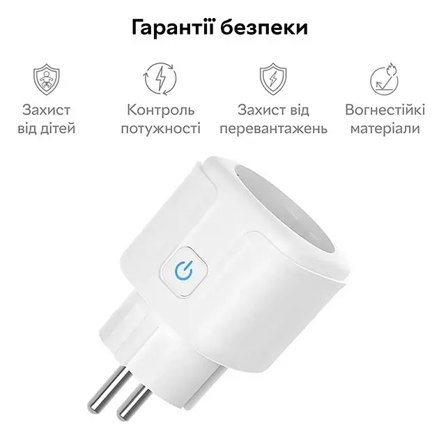 Розумна Wi-Fi розетка Smart Socket Tuya / Smart Life 20 А - фото 10