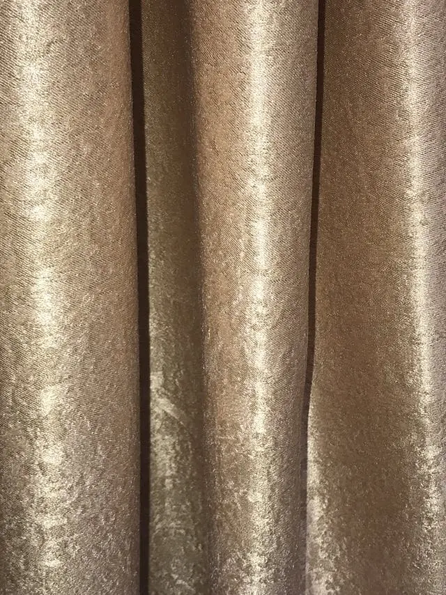 Комплект штор софт блекаут бежевий 2 шт 250х260 - фото 2