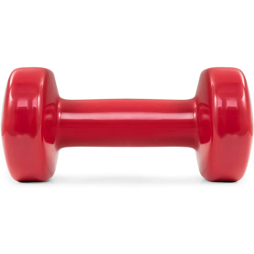 Гантели для фитнеса Hop-Sport виниловые круглые HS-V050DC 2х5кг - фото 3