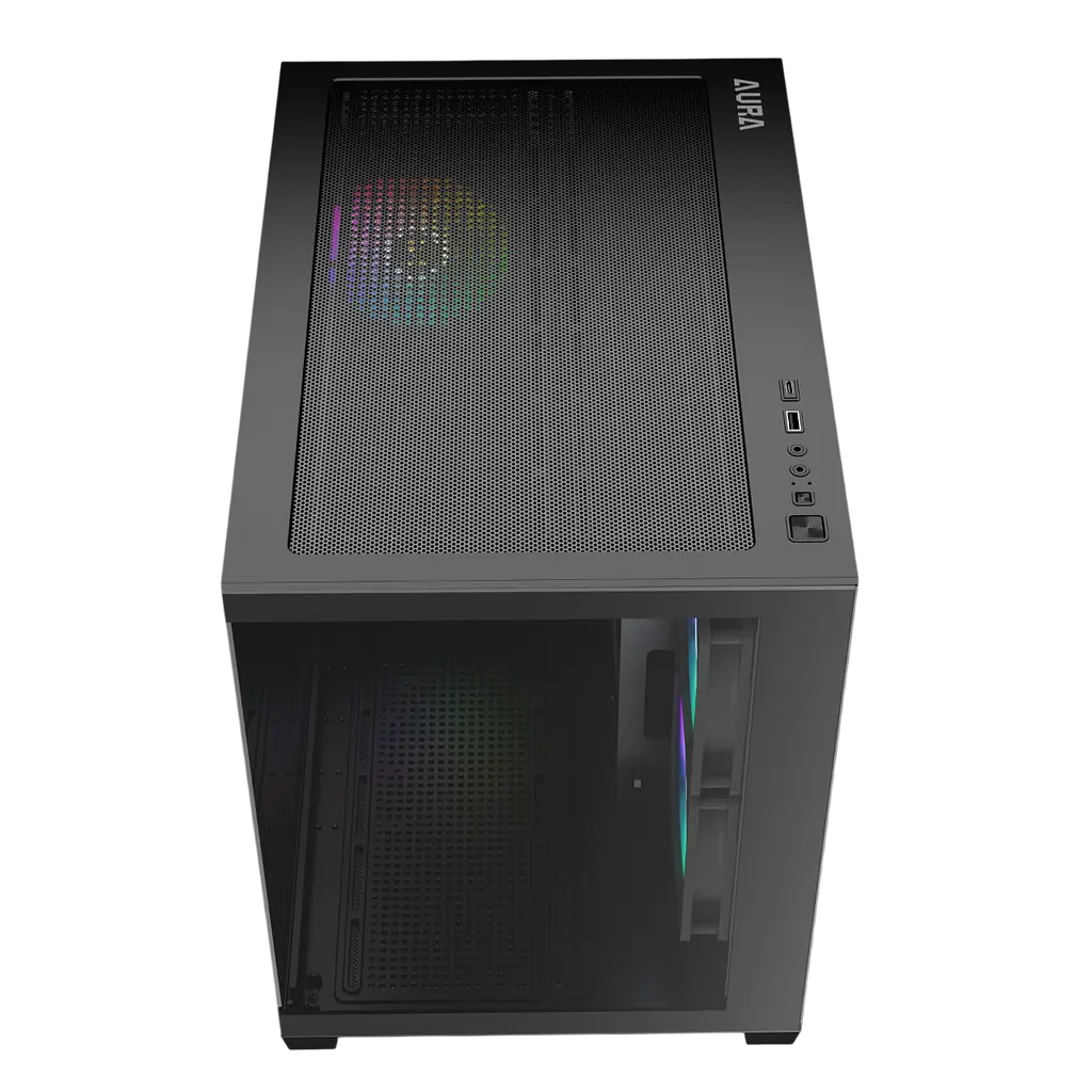 Корпус Gamdias AURA GC10M V2 ARGB Black (4711514503159) - фото 2