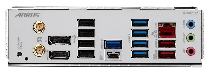 Материнская плата AM5 Gigabyte B650 AORUS ELITE AX ICE, B650, 4xDDR5, Int.Video (CPU), 4xSATA3, 3xM.2, 1xPCI-E 4.0 x16, 2xPCI-E 3.0 x16, Realtek 7.1, Realtek 2.5Gb, WiFi 6E, Bluetooth 5.3, 10xUSB3.2/6xUSB2.0, HDMI/DP, ATX - фото 4